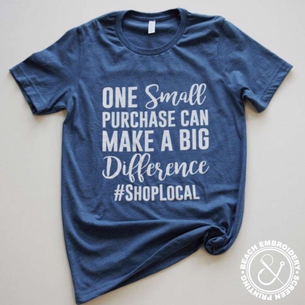 Beach Embroidery & Screen Printing | 806 E 3rd Ave, New Smyrna Beach, FL 32169, USA | Phone: (386) 478-3931