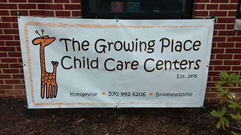 Growing Place Child Care Center | 630 Interchange Rd, Kunkletown, PA 18058, USA | Phone: (610) 681-6041