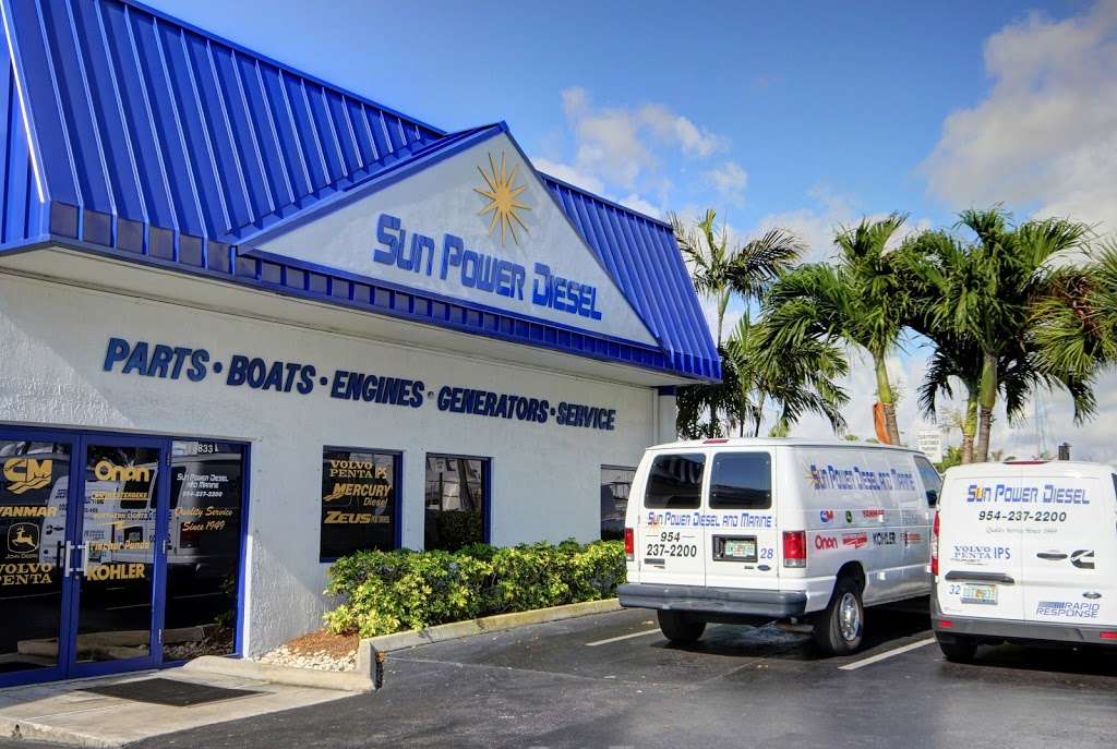 Sun Power Diesel | 833 NE 3rd St, Dania Beach, FL 33004, USA | Phone: (954) 237-2200