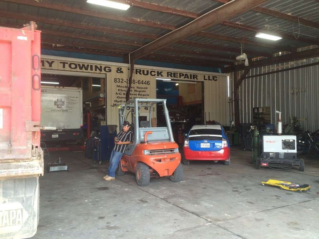 Tomy Towing & Truck Repair | 8534 RANNIE RD SPACE A, Houston, TX 77080, USA | Phone: (832) 358-6446