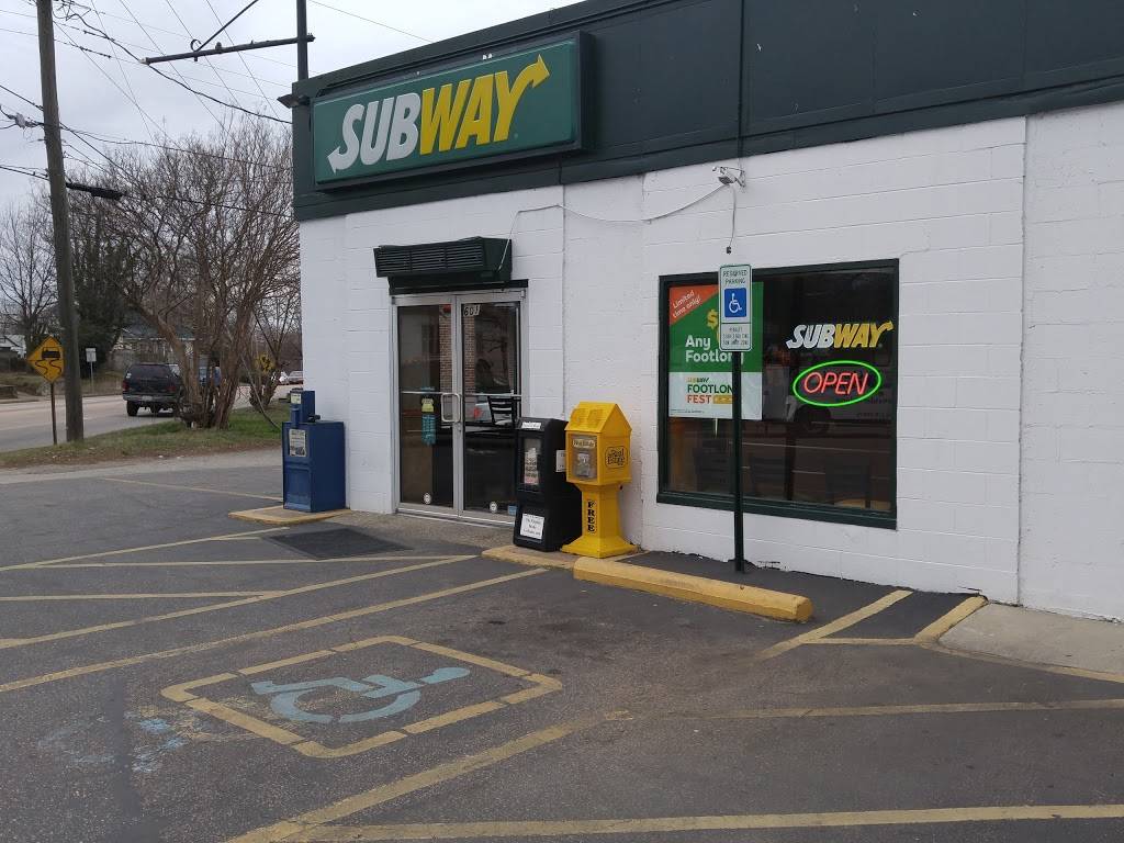 Subway | 601 W Randolph Rd, Hopewell, VA 23860, USA | Phone: (804) 541-8253