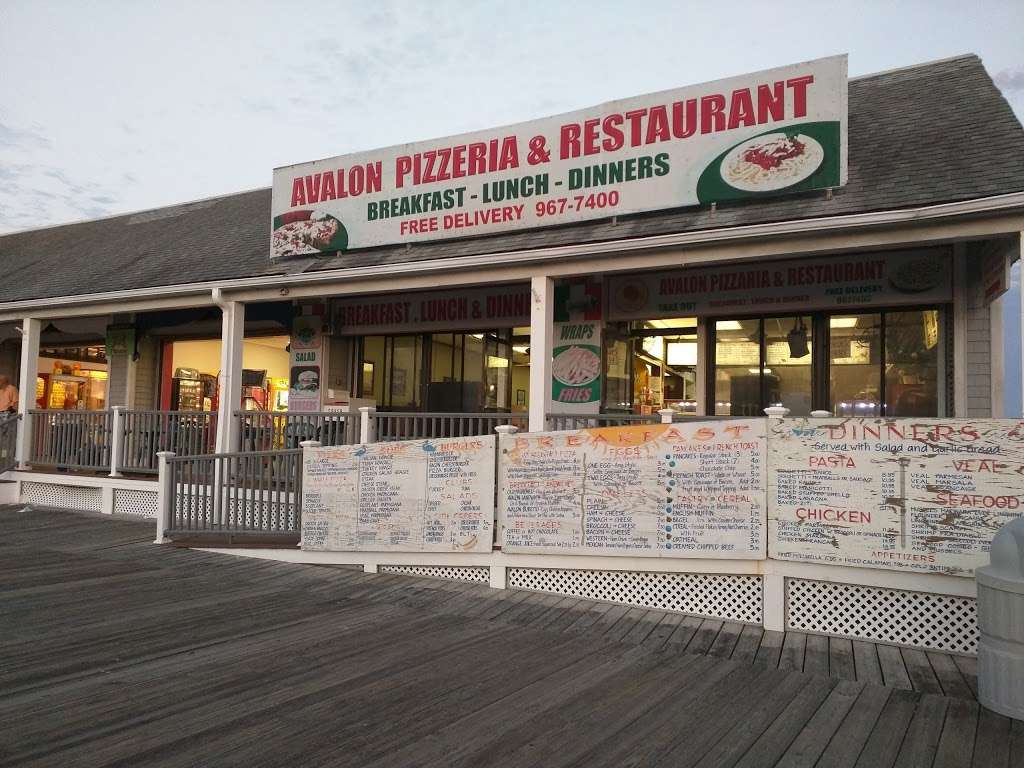 Avalon Pizzeria & Restaurant | 2800 Boardwalk, Avalon, NJ 08202, USA | Phone: (609) 967-7400