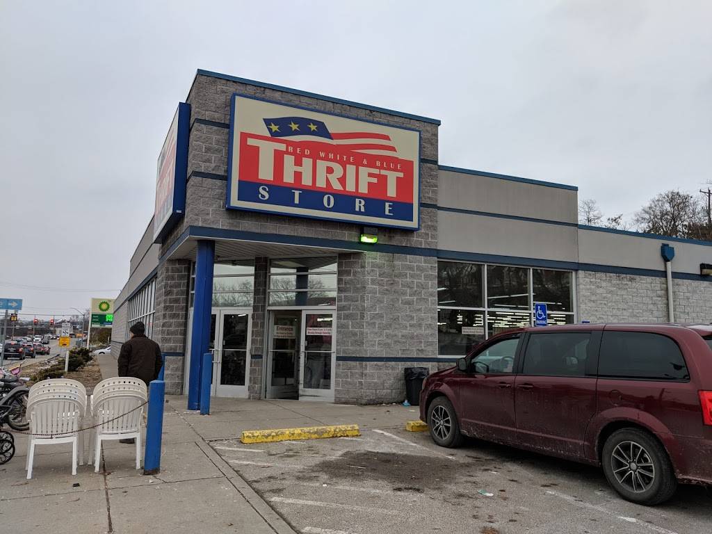 Red White & Blue Thrift Store | 935 Ohio River Blvd, Pittsburgh, PA 15202 | Phone: (412) 766-6098