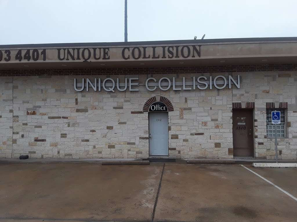 Unique Collision Paint & Body | 1312 S Texas 6, Houston, TX 77077, USA | Phone: (281) 493-4401