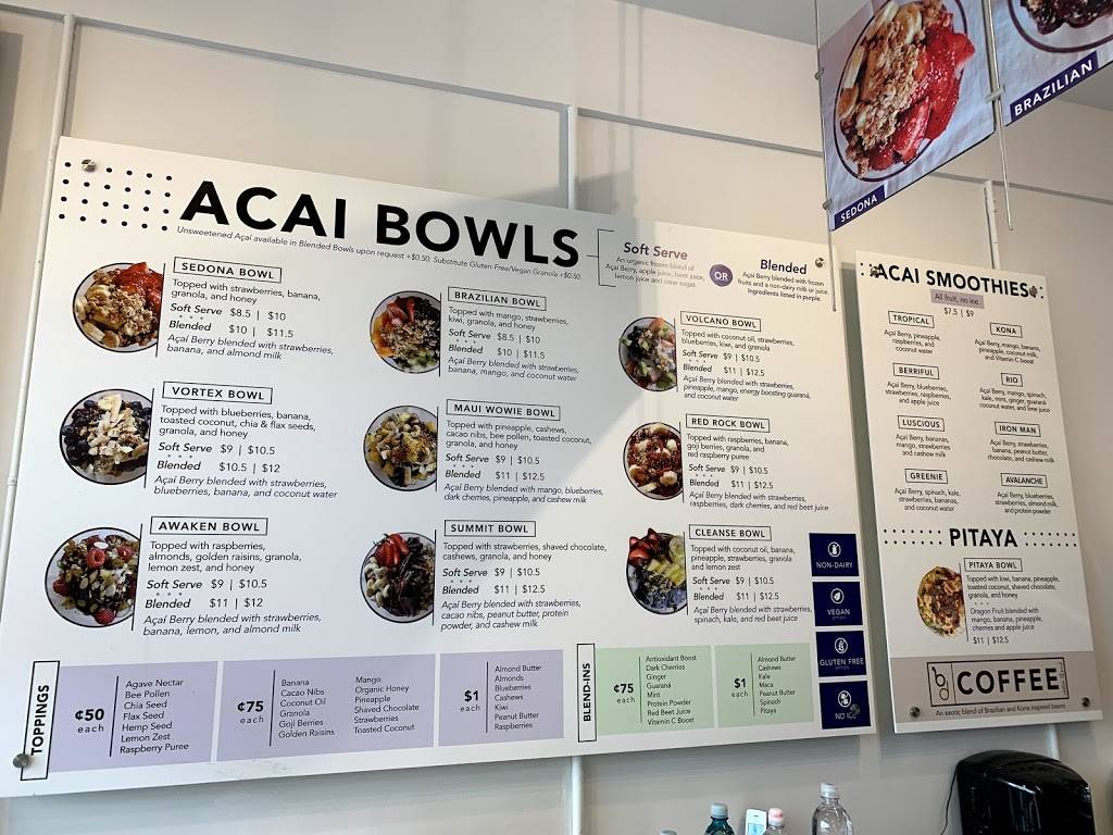 Berry Divine Acai Bowls | 2816 N 16th St ste a, Phoenix, AZ 85006, USA | Phone: (602) 218-6372