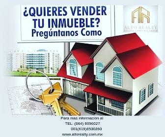 Alto Realty - Grupo Inmobiliario | Calle Pedregal 1230, Playas, Sección jardines, 22500 Tijuana, B.C., Mexico | Phone: 664 609 6027