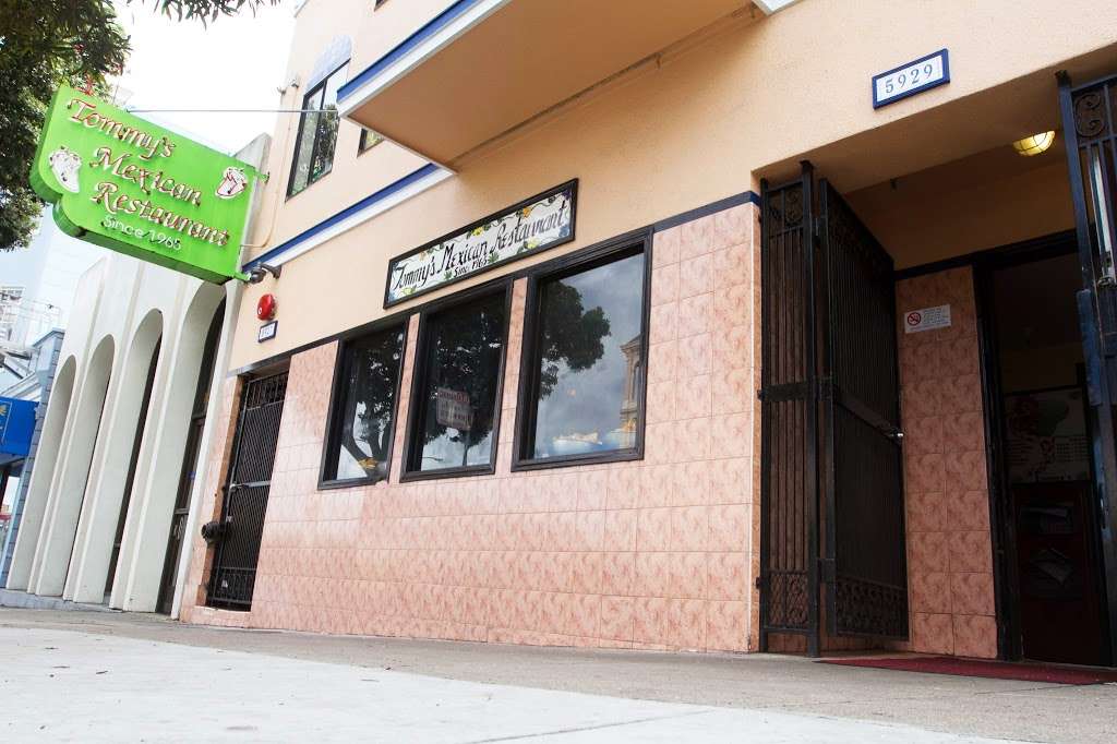 Tommys Mexican Restaurant | 5929 Geary Blvd, San Francisco, CA 94121, USA | Phone: (415) 387-4747