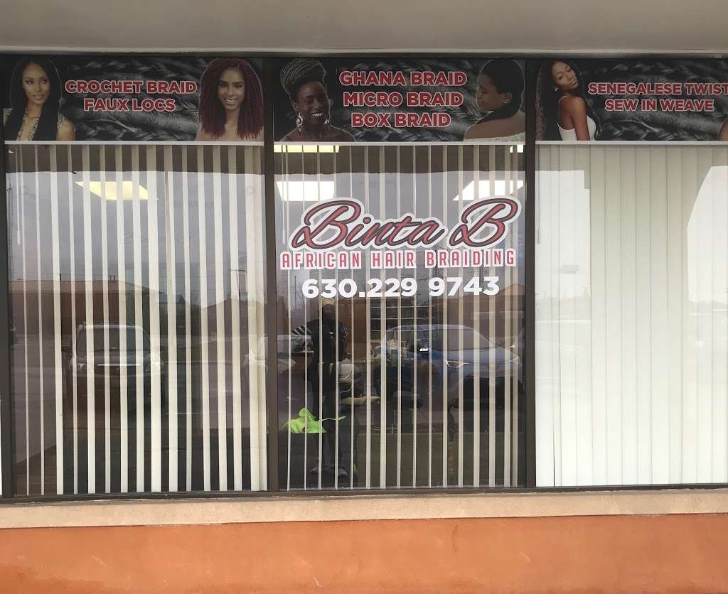 Binta B African Hair Braiding | 620 E St Charles Rd, Carol Stream, IL 60188, USA | Phone: (630) 229-9743