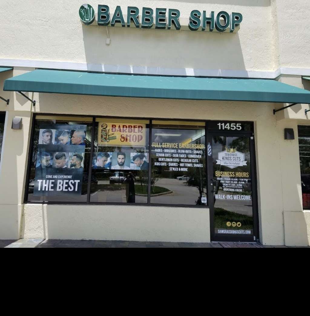Sawgrass kings cuts barbershop | 11455 W Oakland Park Blvd, Sunrise, FL 33323, USA | Phone: (954) 626-0836