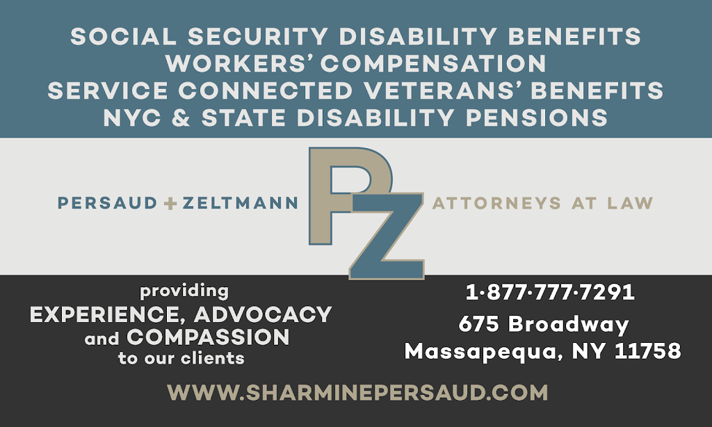 Persaud & Zeltmann | 675 Broadway, Massapequa, NY 11758, USA | Phone: (877) 777-7291