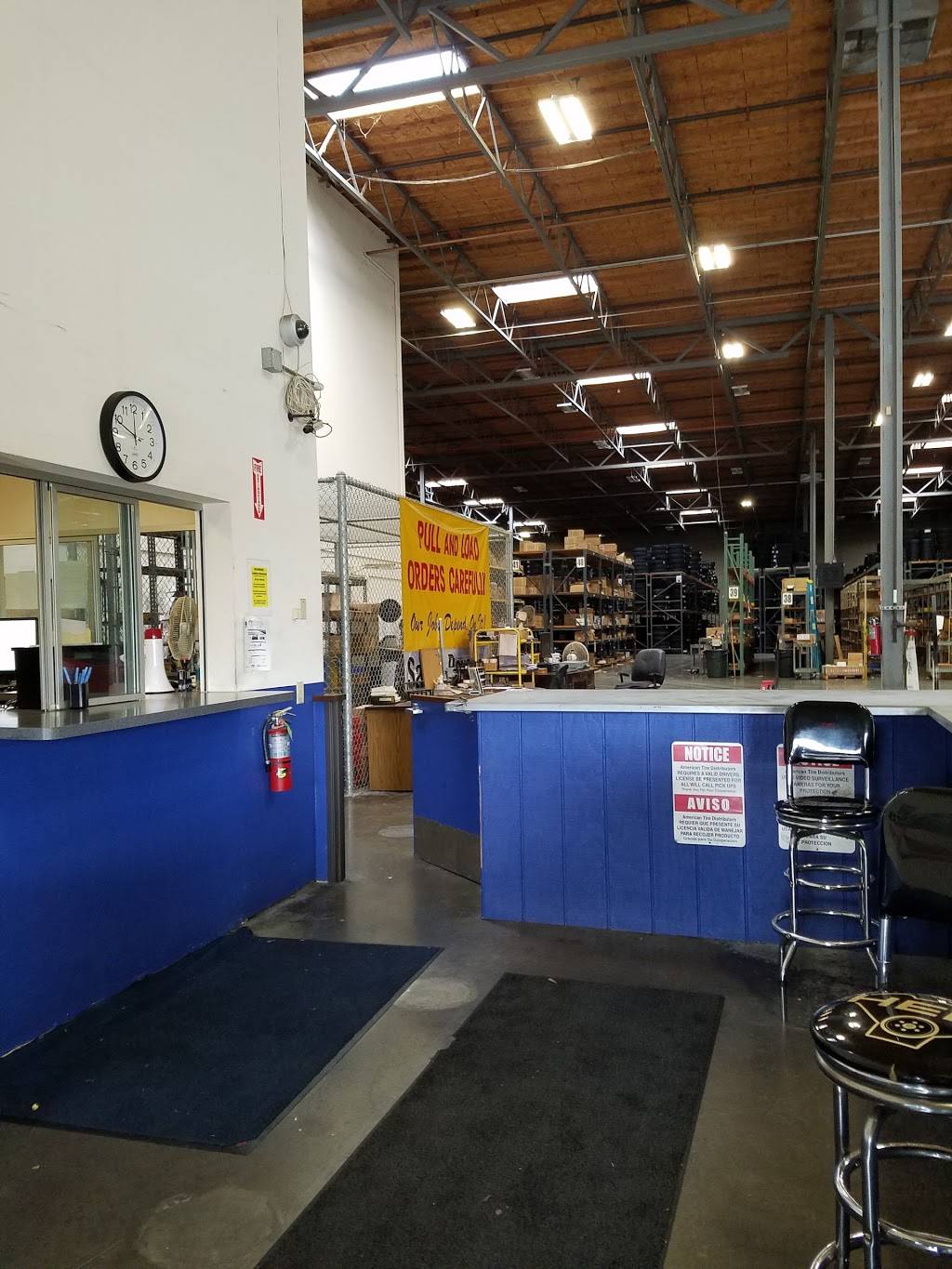 American Tire Distributors Inc, 4632 Raley Blvd, Sacramento, CA 95838