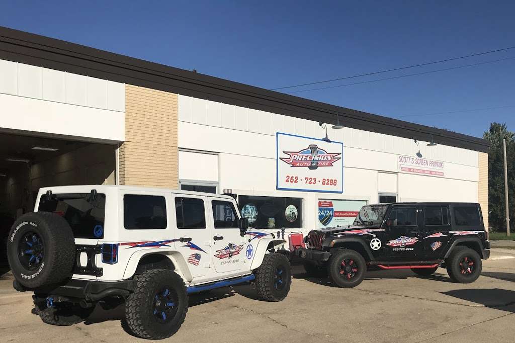 Precision Auto & Tire | 324 N Wisconsin St, Elkhorn, WI 53121, USA | Phone: (262) 723-8288