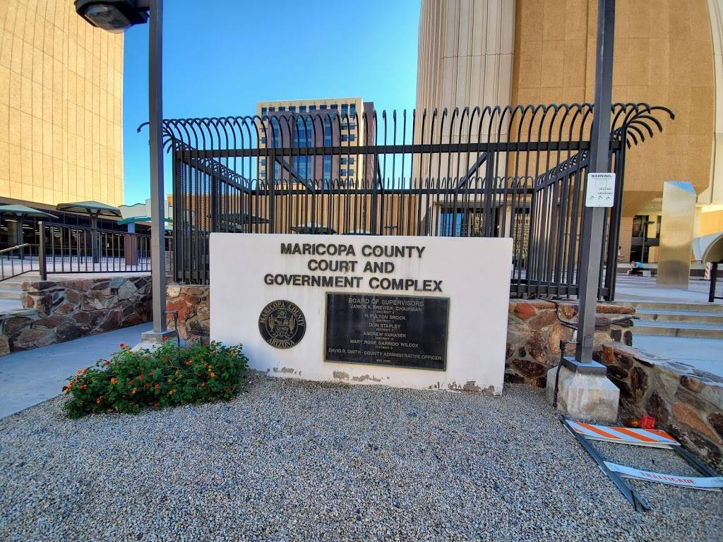 Maricopa County Courthouse | 125 W Washington St, Phoenix, AZ 85003, USA | Phone: (602) 372-5375