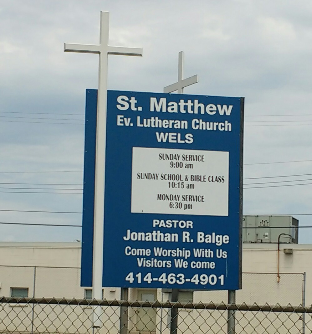 St Matthew Lutheran Church | 8444 W Melvina St, Milwaukee, WI 53222, USA | Phone: (414) 463-4901