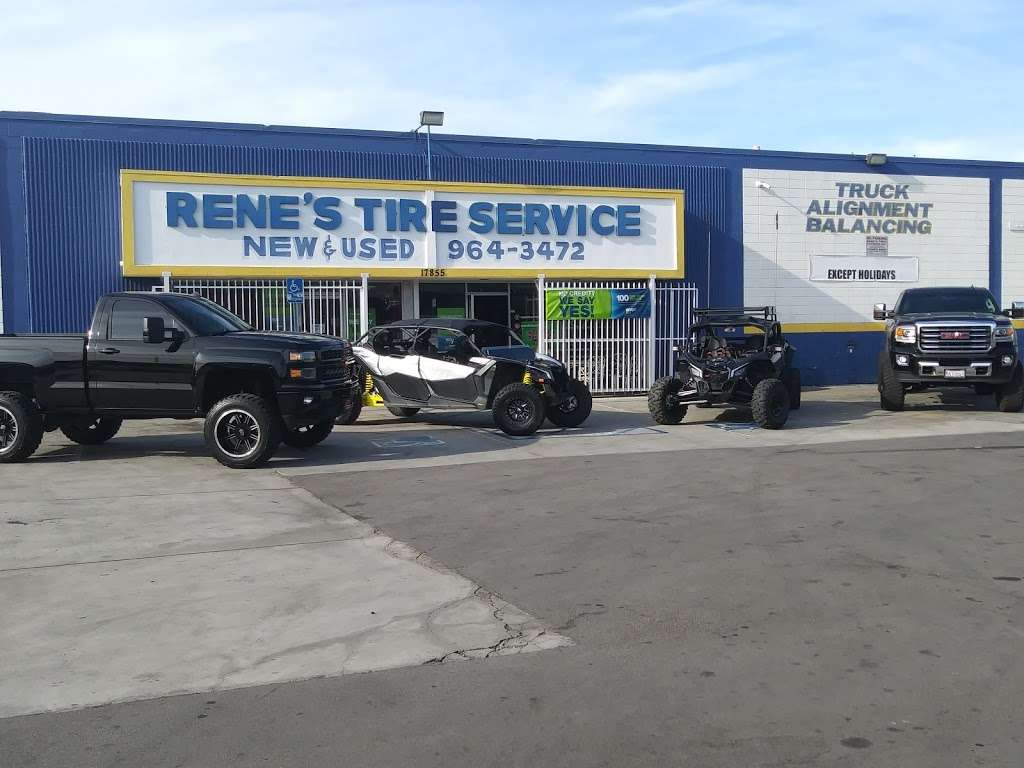 Renes Tire Services | 17855 Valley Blvd, La Puente, CA 91744, USA | Phone: (626) 964-3472