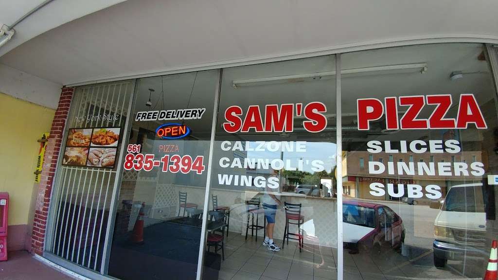 Sams Pizza | 928 Belvedere Rd, West Palm Beach, FL 33405, USA | Phone: (561) 835-1394