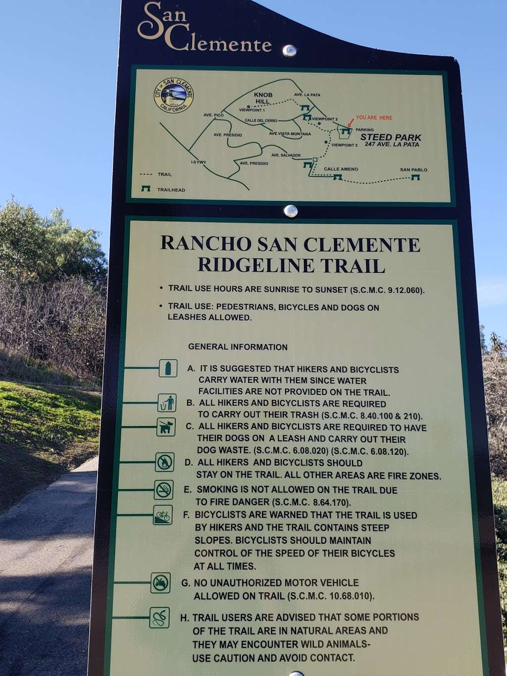 Rancho San Clemente Trail | Utility Access Rd, San Clemente, CA 92672, USA