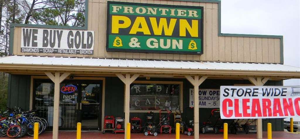 Frontier Pawn and Gun | 1301 1st St E, Humble, TX 77338, USA | Phone: (281) 446-6007