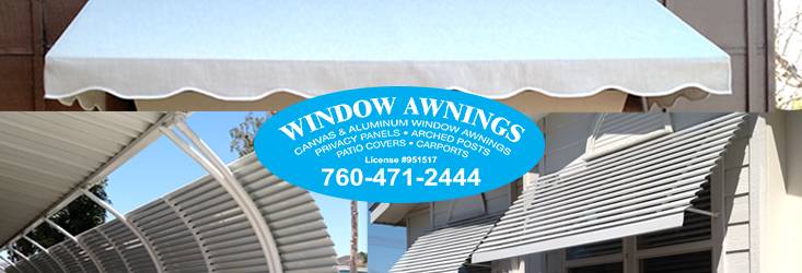 Window Awnings | 1751 Summit Dr, Escondido, CA 92027, USA | Phone: (760) 471-2444