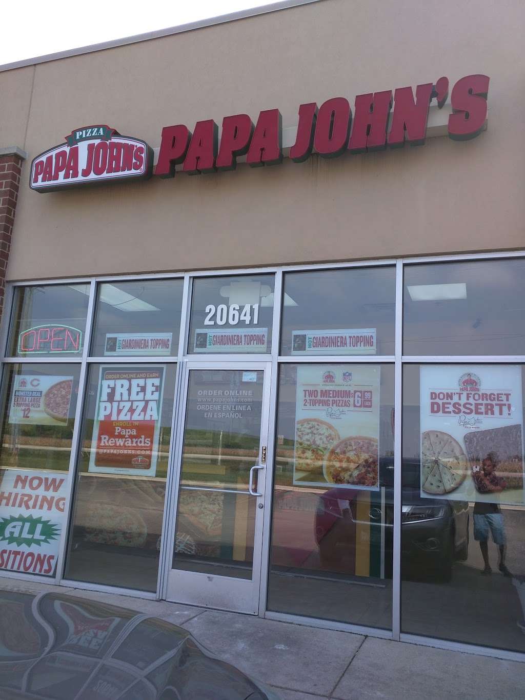 Papa Johns Pizza | 20641 Renwick Rd Ste 103, Crest Hill, IL 60403, USA | Phone: (815) 838-1234