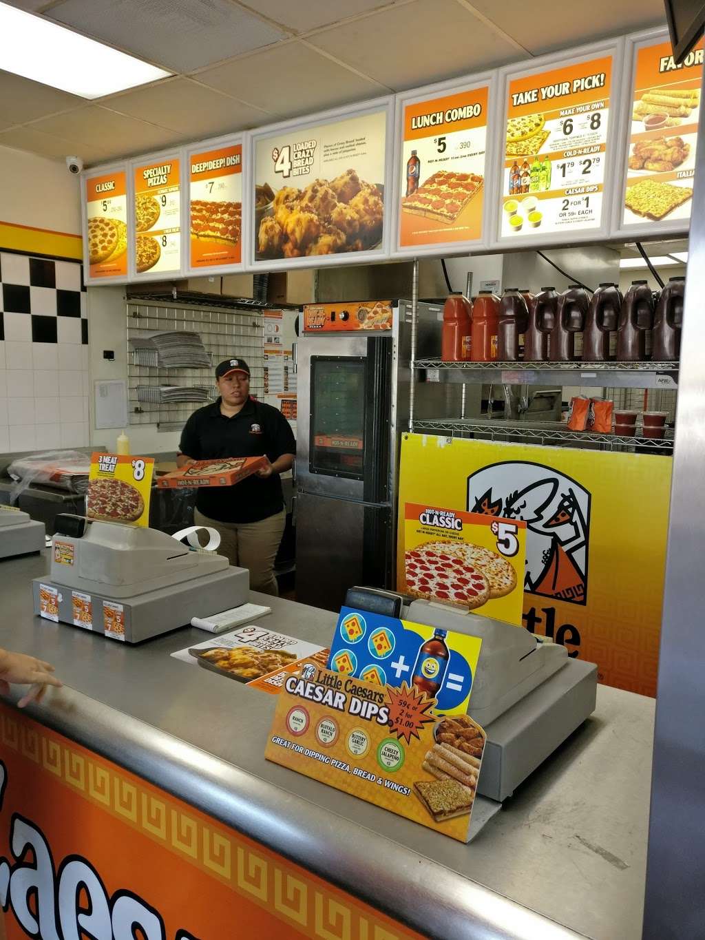 Little Caesars Pizza | 16927 Bushard St, Fountain Valley, CA 92708, USA | Phone: (714) 968-1186