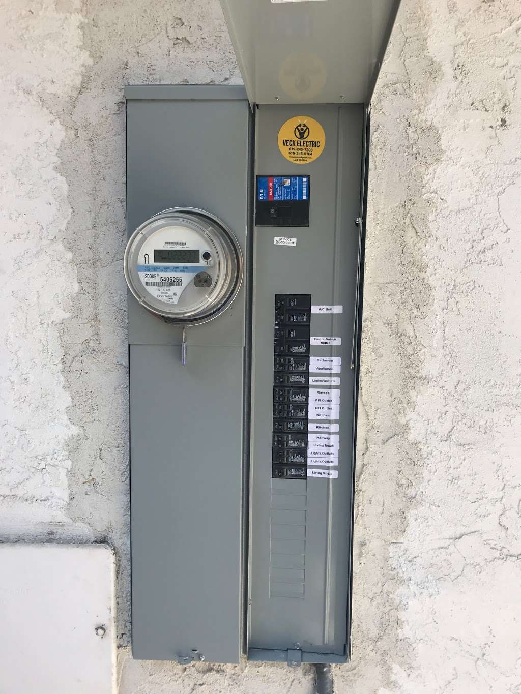 Veck Electric | 2821 Leonard St, National City, CA 91950, USA | Phone: (619) 623-2507