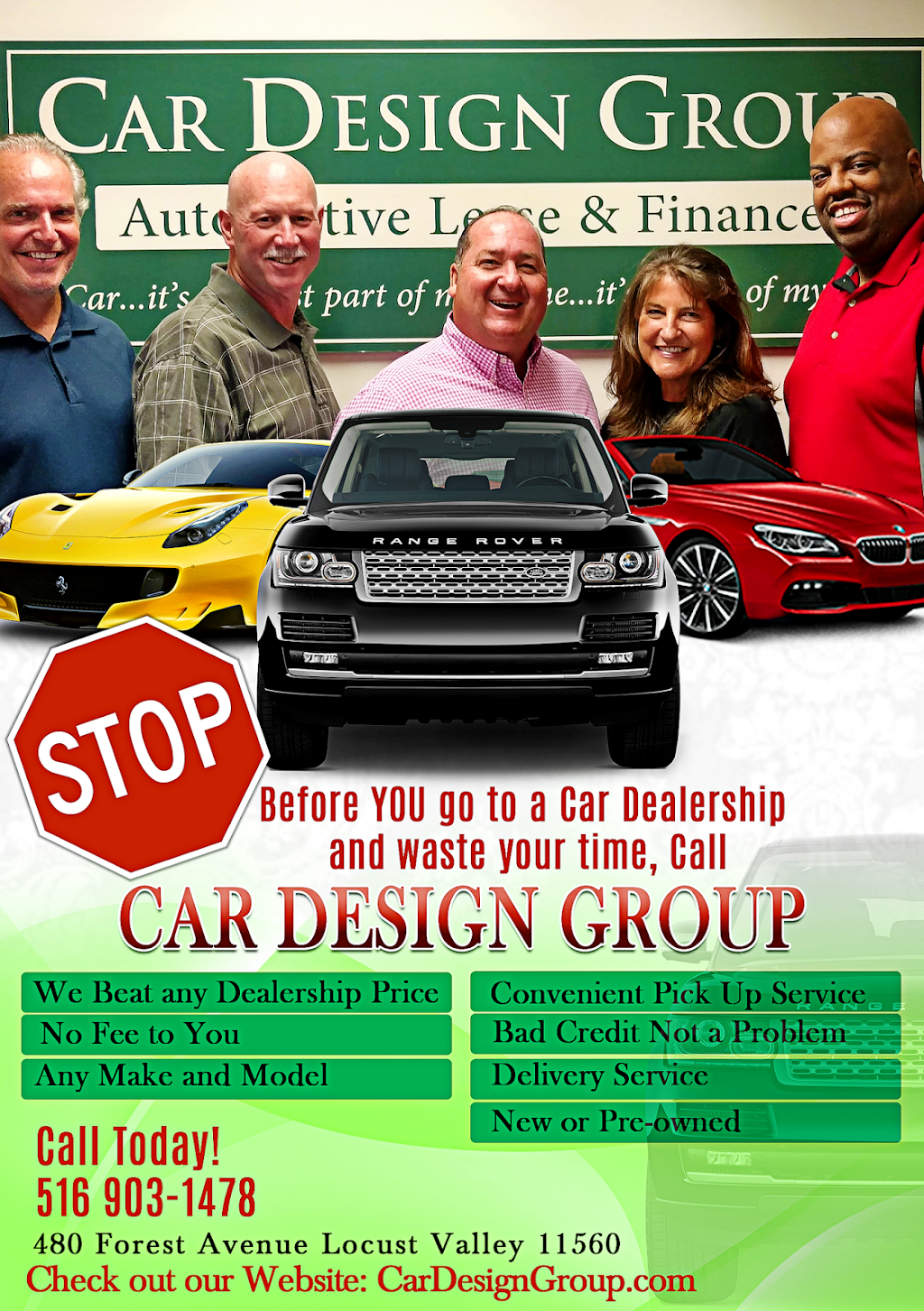 Car Design Group | 480 Forest Ave, Locust Valley, NY 11560 | Phone: (516) 903-1478