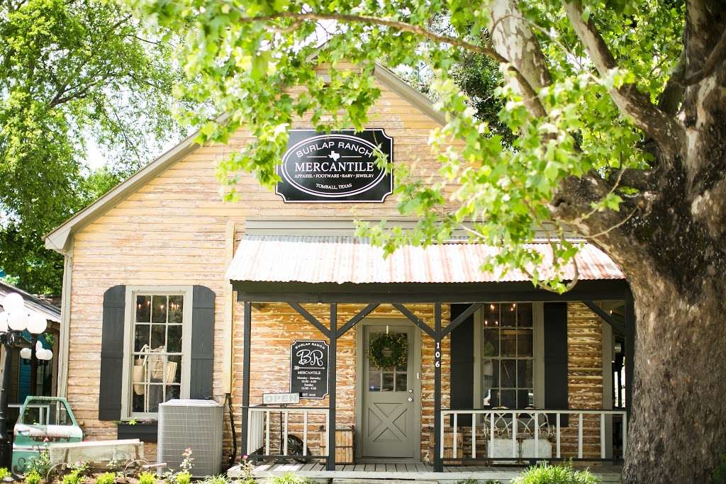 Burlap Ranch Mercantile | 106 N Elm St, Tomball, TX 77375, USA | Phone: (832) 409-9645