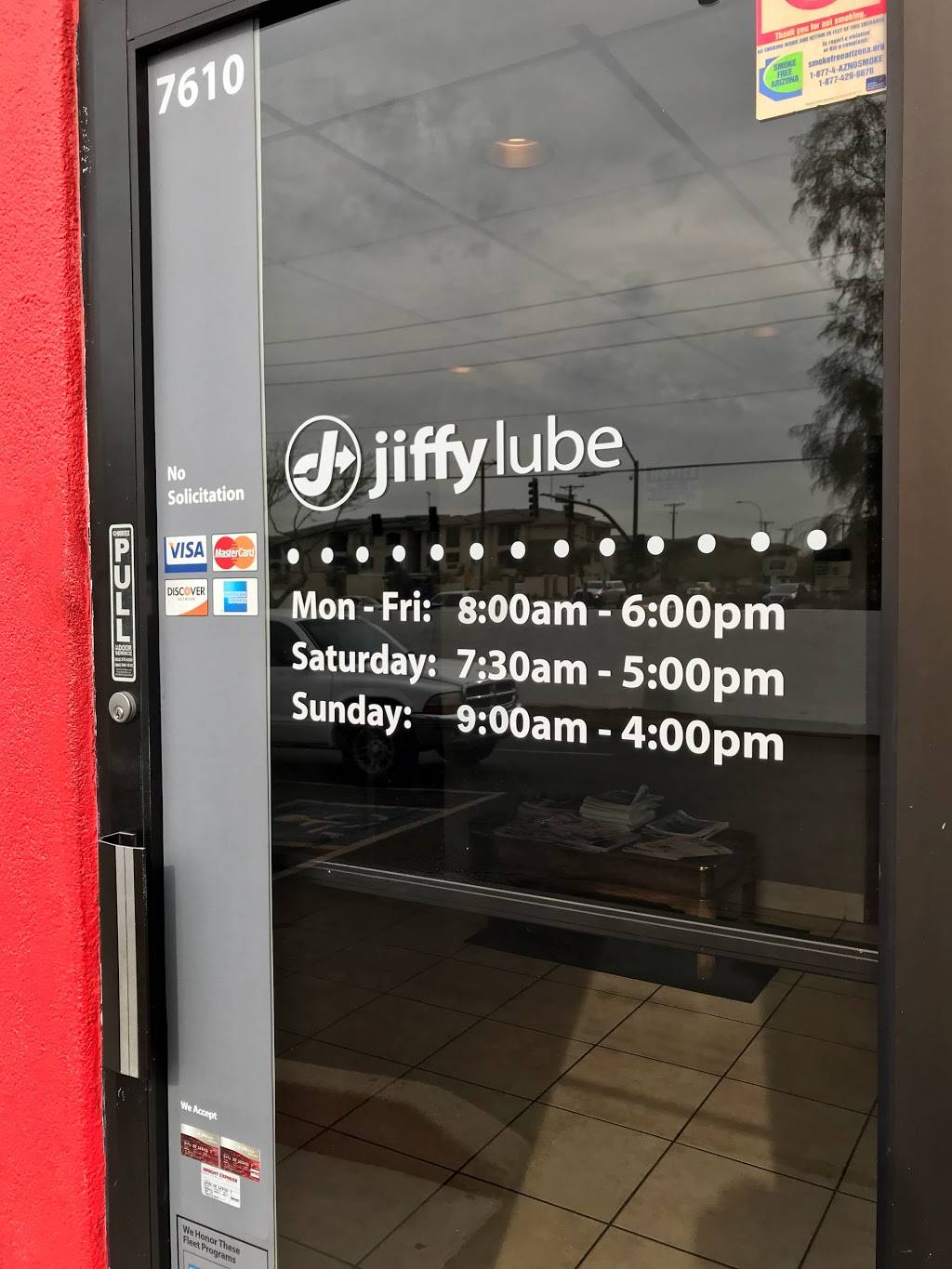 Jiffy Lube | 7610 E McDowell Rd, Scottsdale, AZ 85257, USA | Phone: (480) 941-4291