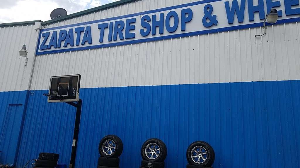 Zapata Tire Shop | 26383 Base Line St, Highland, CA 92346, USA | Phone: (909) 425-5135