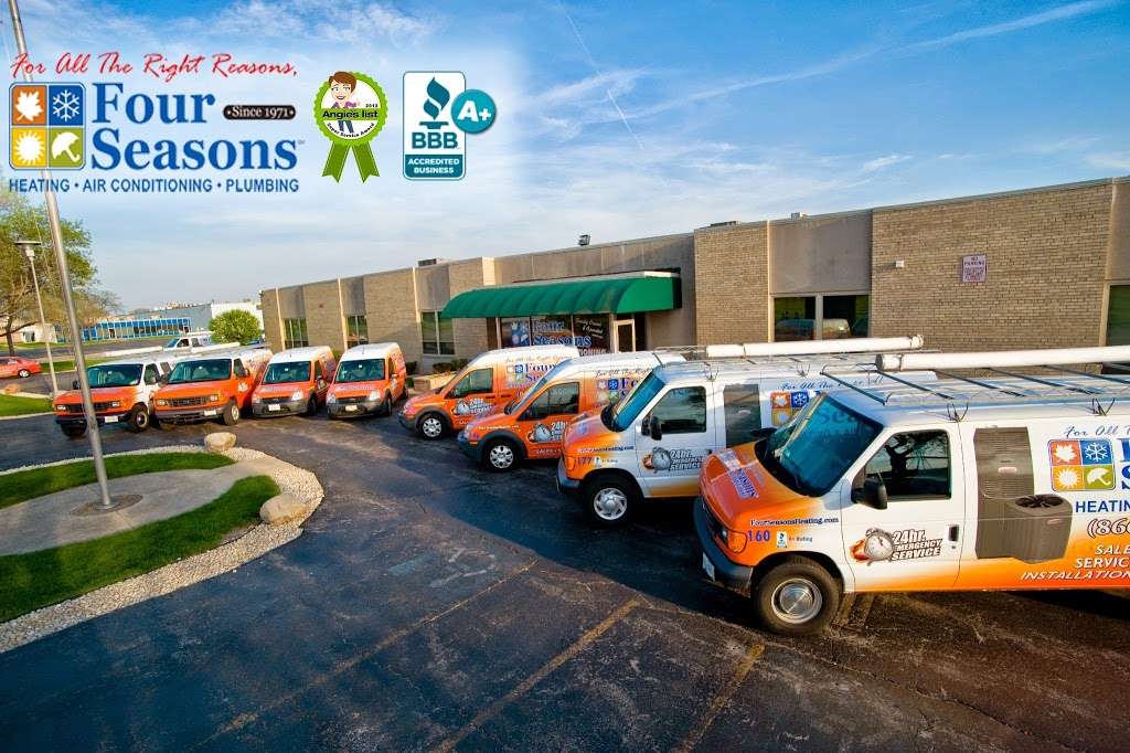 Four Seasons Heating, Air Conditioning, Plumbing, & Electric | 5701 W 73rd St, Chicago, IL 60638, USA | Phone: (866) 669-3592