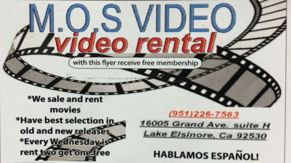 M.O.S. Video | 16055 Grand Ave, Lake Elsinore, CA 92530, USA | Phone: (951) 805-0972