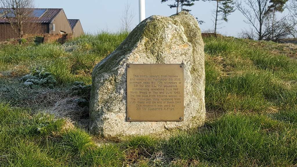 Norwegian Wing Memorial, | North Weald Airfield, Merlin Way, North Weald Bassett, Epping CM16 6HR, UK