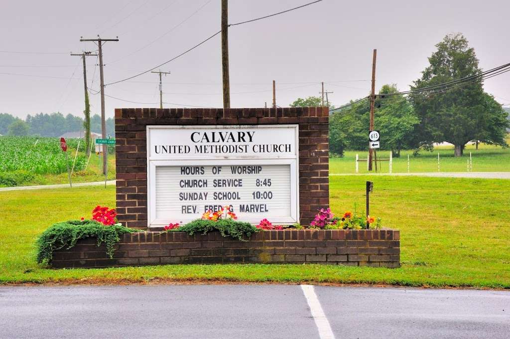 Calvary United Methodist Church | 7647 History Land Hwy, Warsaw, VA 22572, USA