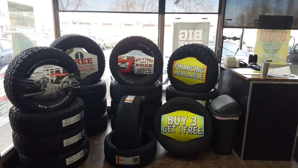 Big O Tires | 7500 N Pecos St, Denver, CO 80221, USA | Phone: (303) 427-9151