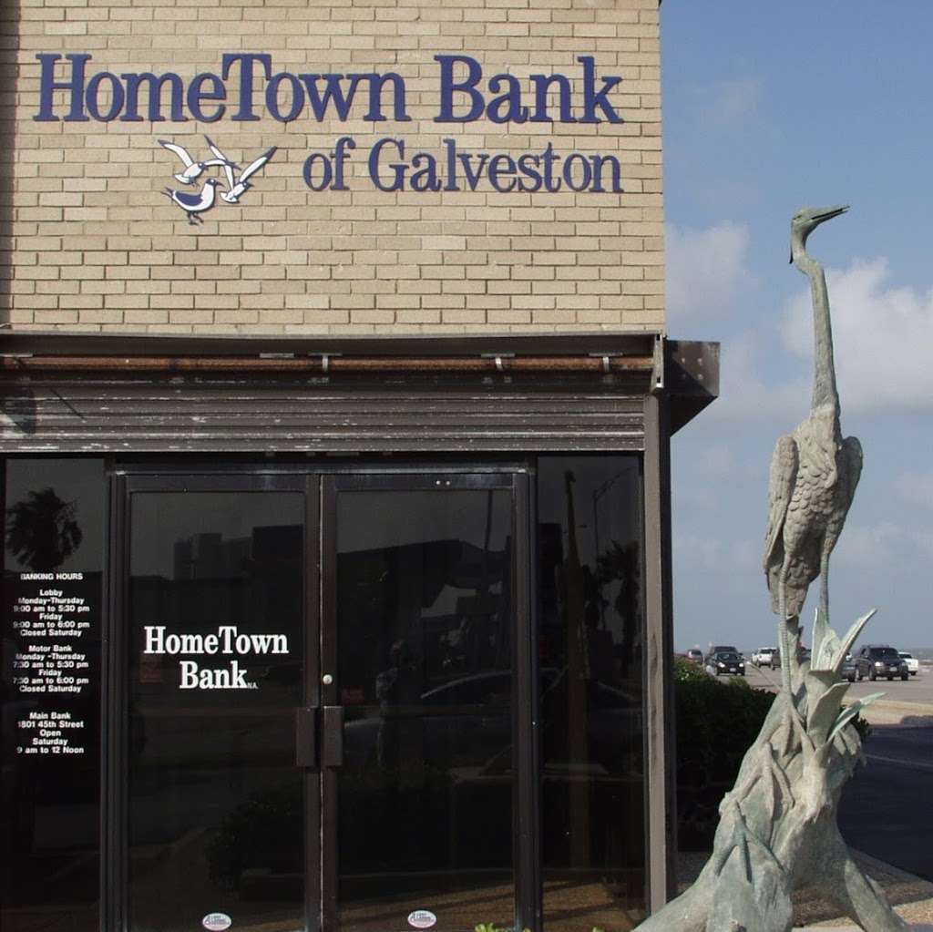HomeTown Bank of Galveston- Seawall Branch | 4424 Seawall Blvd, Galveston, TX 77550, USA | Phone: (409) 763-5252