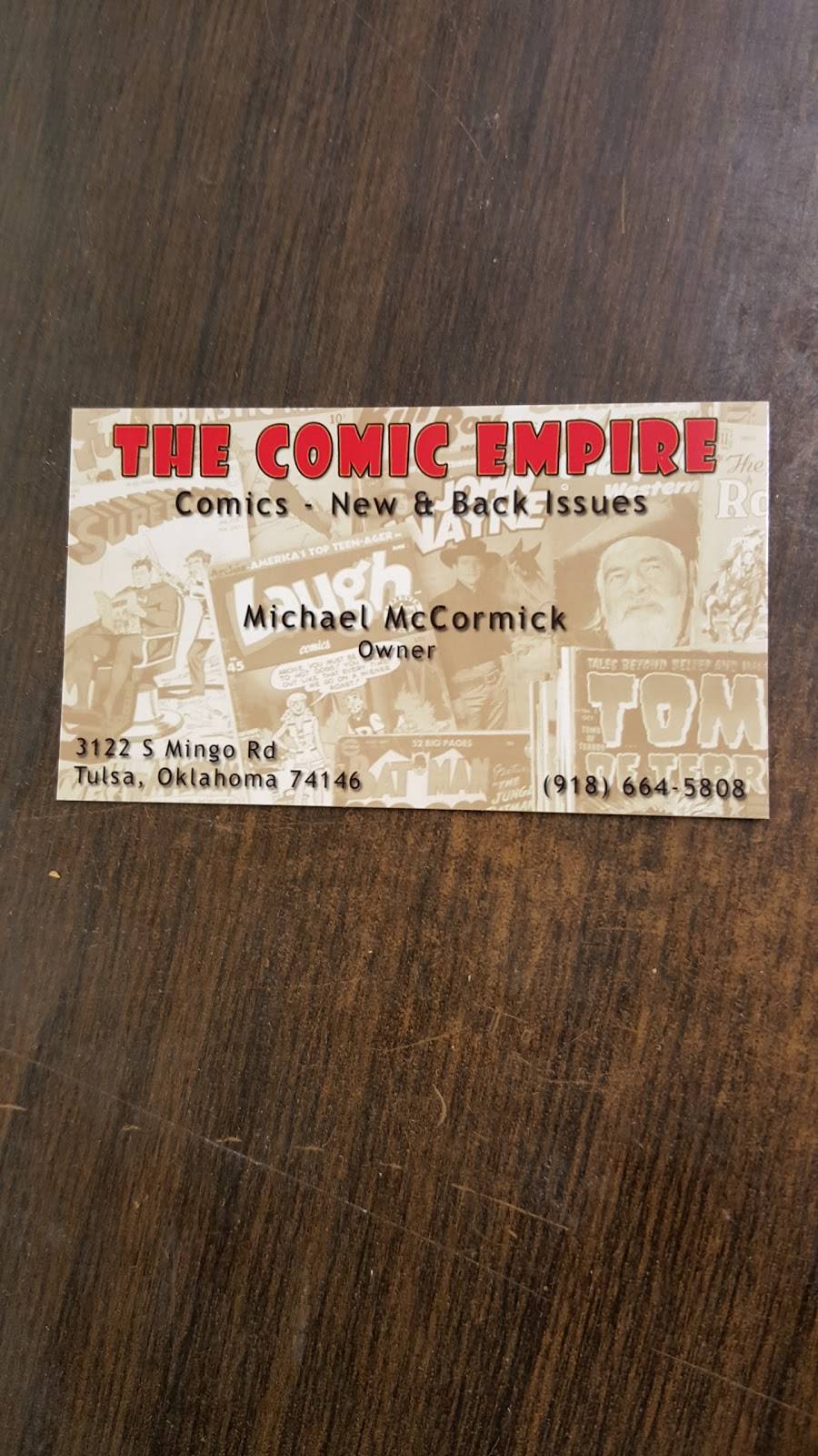The Comic Empire | 3122 S Mingo Rd, Tulsa, OK 74129, USA | Phone: (918) 664-5808