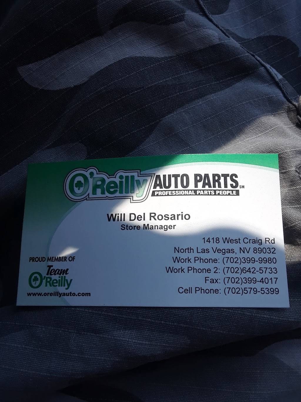 O Reilly Auto Parts 1418 W Craig Rd North Las Vegas Nv 032 Usa