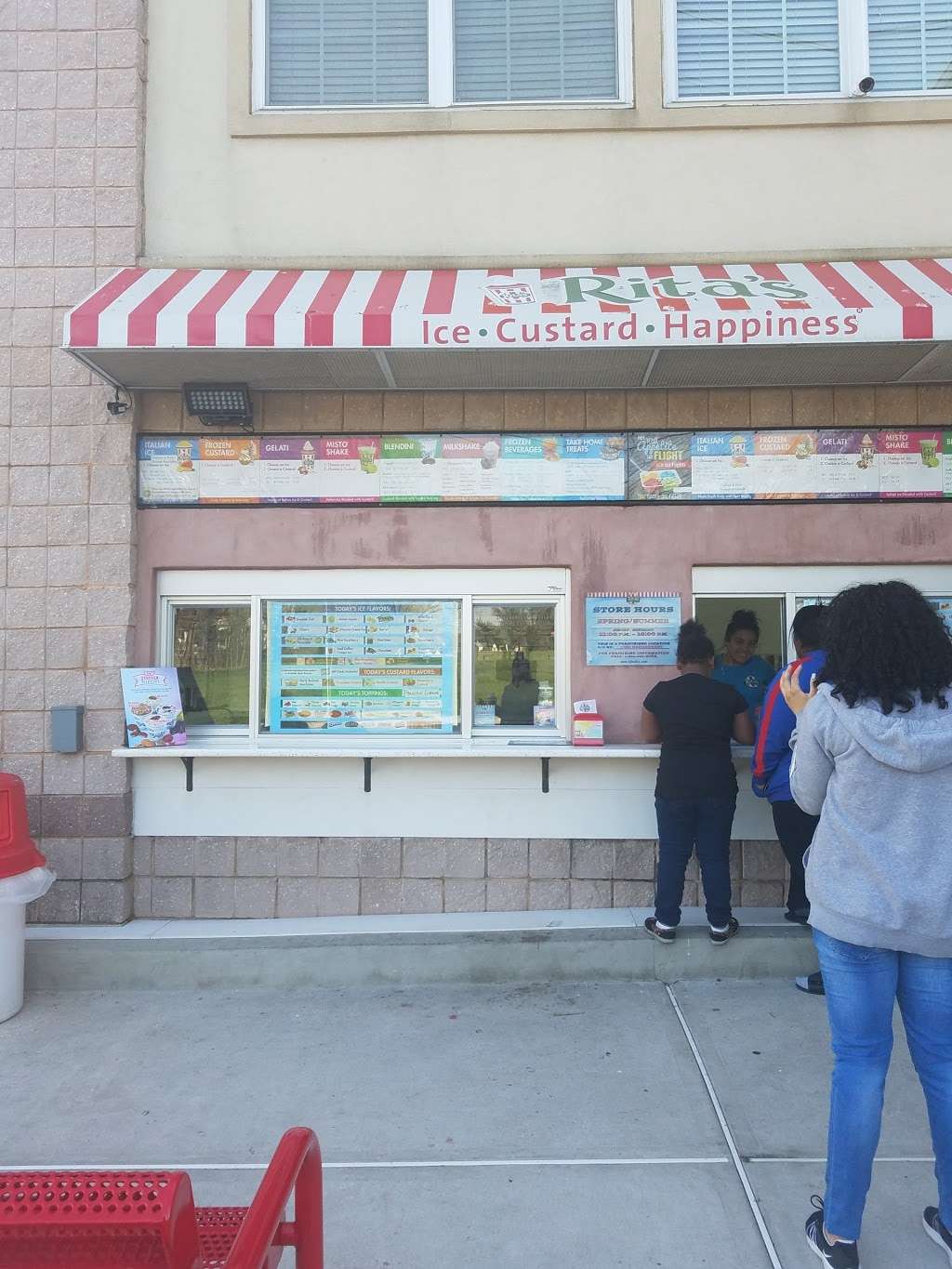 Ritas Italian Ice & Frozen Custard | 201-205 New Brunswick Ave Unit 1, Hopelawn, NJ 08861, USA | Phone: (732) 934-5000