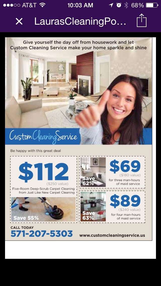 Custom Cleaning Services | 22257 Waterberry Terrace, Ashburn, VA 20148, USA | Phone: (571) 207-5303