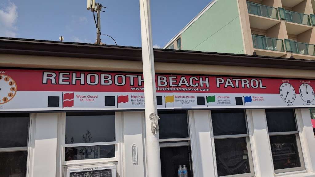 Rehoboth Beach Beach Patrol | 1 Baltimore Ave, Rehoboth Beach, DE 19971, USA | Phone: (302) 227-2280