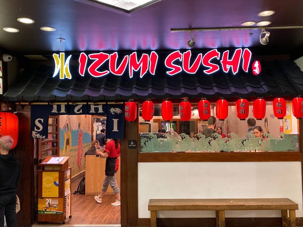Izumi Kaiten Sushi | 1737 Post St #355, San Francisco, CA 94115, USA | Phone: (415) 872-9545