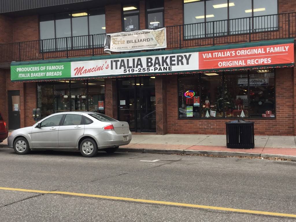 Mancinis Italia Bakery | 571 Erie St E, Windsor, ON N9A 3X8, Canada | Phone: (519) 255-7263