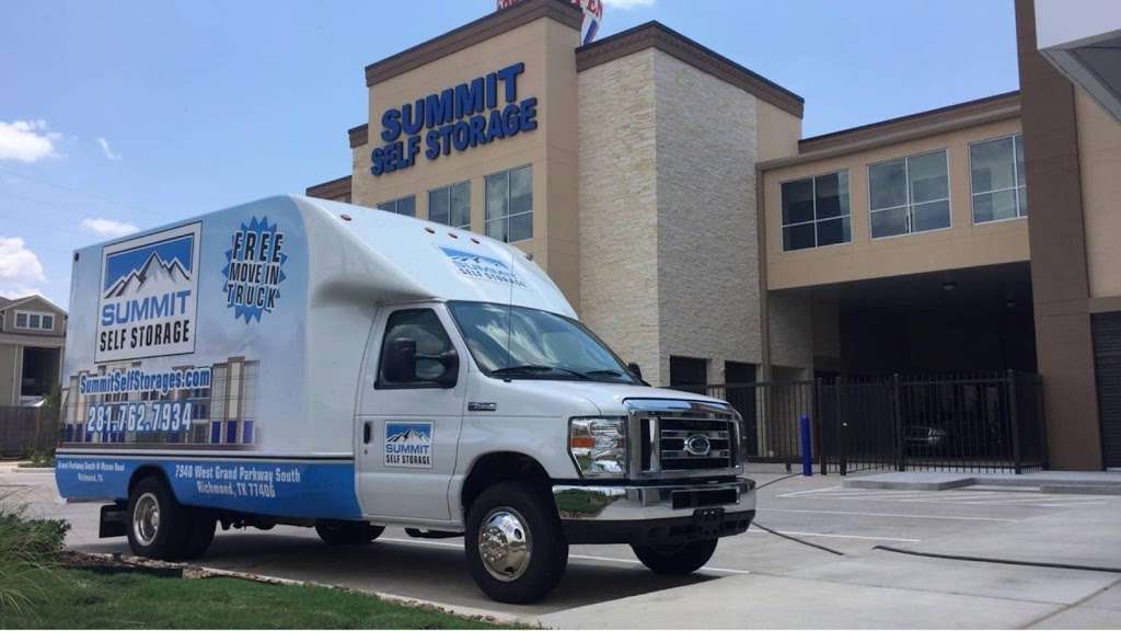 Summit Self Storage | 7940 West Grand Parkway South, Richmond, TX 77406, USA | Phone: (281) 762-7934