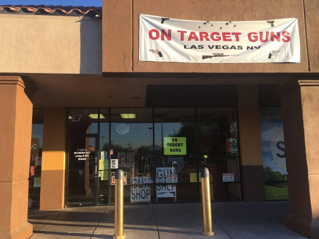 On Target Guns & Accessories | 560 N Nellis Blvd Suite 7, Las Vegas, NV 89110, USA | Phone: (702) 463-0350