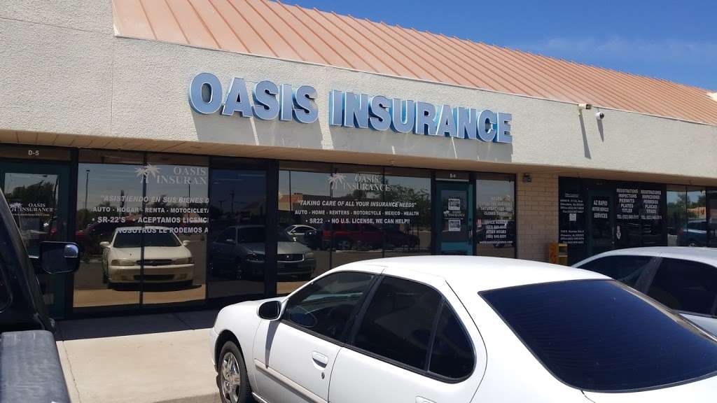 Oasis Insurance | 7614 W Indian School Rd Suite D4, Phoenix, AZ 85033, USA | Phone: (623) 463-7783