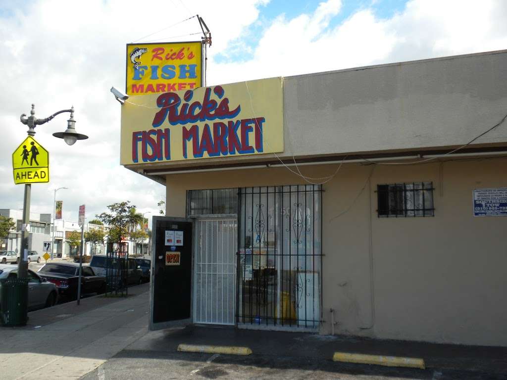 Ricks Fish & Seafood Market | 4750 W Washington Blvd, Los Angeles, CA 90016, USA | Phone: (323) 937-4180