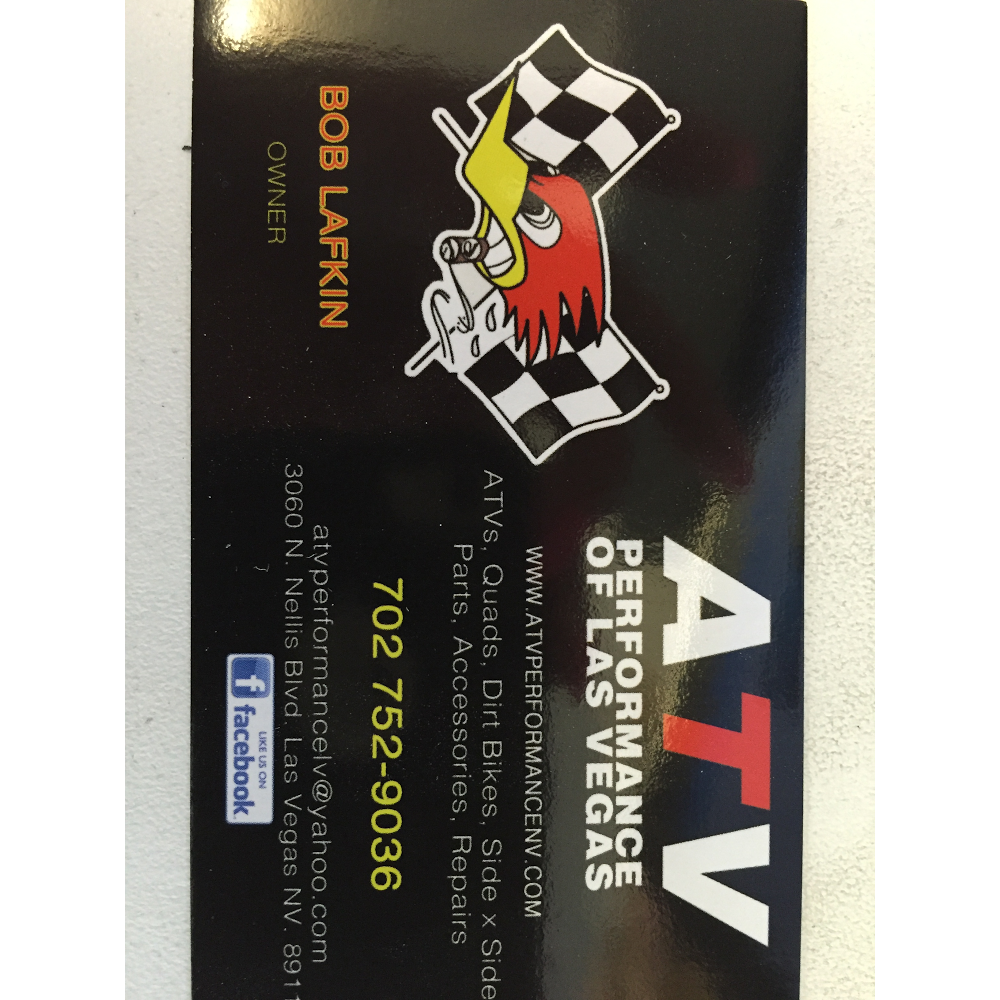 Atv Performance | 3060 N Nellis Blvd, Las Vegas, NV 89115, USA | Phone: (702) 752-9036