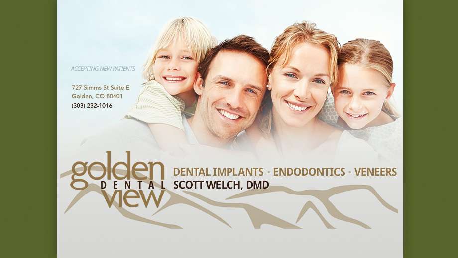 Golden View Dental | 727 Simms St, Golden, CO 80401 | Phone: (303) 232-3636