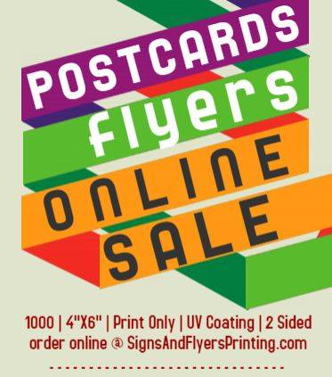 Signs And Flyers Printing | 17090 NW 7th Ave, Miami Gardens, FL 33169, USA | Phone: (305) 999-0280